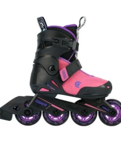 Micro Cosmo Kids Inline Skates - Pink, Black - L