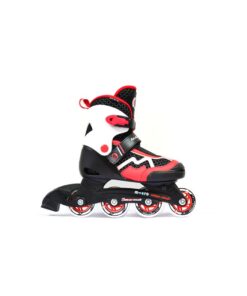 Micro Majority Kids Adjustable Inline Skates Red - UK Junior 9