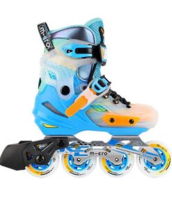 Micro Re Kids Inline Skates - Blue - UK Junior 10
