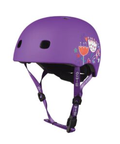 Micro Scooter Helmet Purple Floral - S