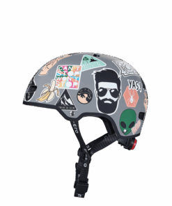 Micro Scooter Helmet Sticker - 4 years
