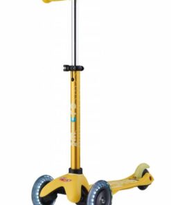 Micro Scooter Mini Deluxe LED Wheels - Yellow