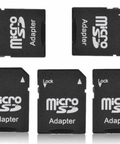 Micro SD Card to SD Card mmc to SD Converter Adapter Pack of 5