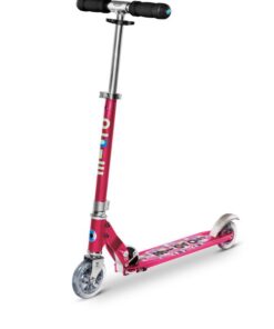 Micro Sprite Scooter Raspberry Floral Dot