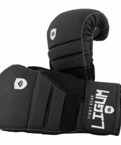 Microfibre Leather Boxing Gloves - White Stitching Detail