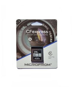 Microfrom 256GB CFexpress Card Type B Compact Flash NVMe pcle gen3 2