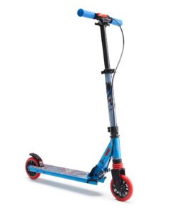 Mid 5 Kids' Scooter With Handlebar Brake And Suspension - Superheroes