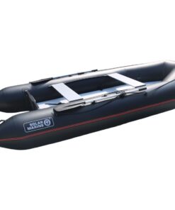 Military Grade Inflatable Boat - Combat Rubber Raiding Craft (CRRC) - Black - 360 cm
