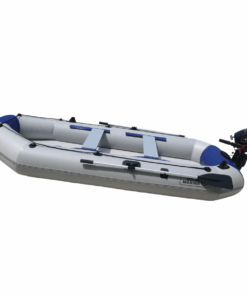 Military Grade Inflatable Boat Dingy Boat + PARSUN 3.6HP Outboard Motor - 270 cm