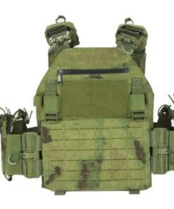 Military Tactical Airsoft Vest - Green Camo