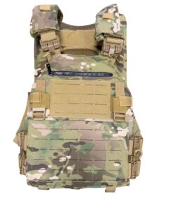 Military Tactical Airsoft Vest - Tan Camo