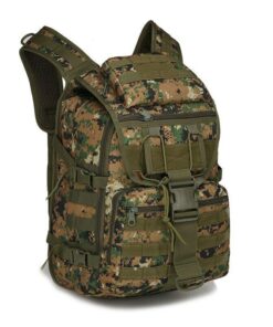 Military Tactical Army Backpack 35L For Laptop,Camping, Hiking and Tracking - Digital Green