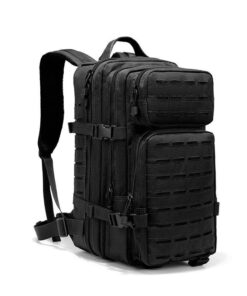 Military Tactical Waterproof Camping Outdoor Backpack - Black