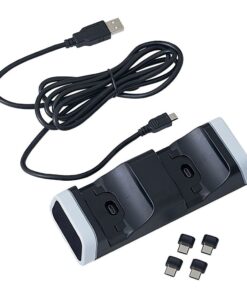 Mimd SND-470Z Dual Charging Stand Charger Dock for PS5 PlayStation 5