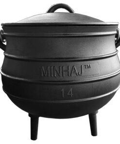 Minhaj - Cast Iron Potjie Pot Size 14