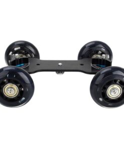 Mini 4 Wheel Desktop Camera Rail Car Table Dolly Video Slider Track-SE069