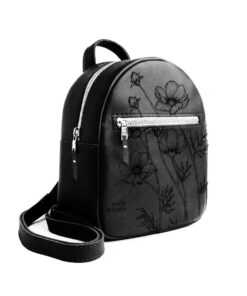 Mini Backpack Purse - Genuine Leather | KOSMOS - Midnight