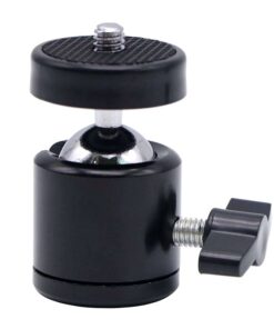 Mini ball head for camera tripod 1/4''