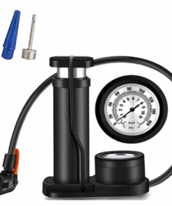Mini Bike Floor Pump with Pressure Gauge