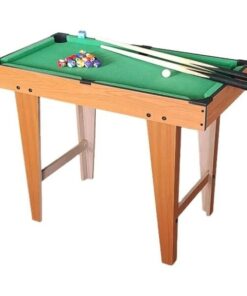 Mini Billiards Pool Table For Kids And Adults - 69 x 37 x 69cm