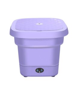 Mini Foldable Travel Portable Semi-Automatic Top-Load Washing Machine