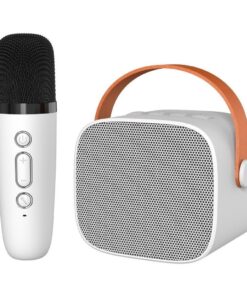 Mini Karaoke Machine Bluetooth-Compatible Noise Reduction Speaker & Mic