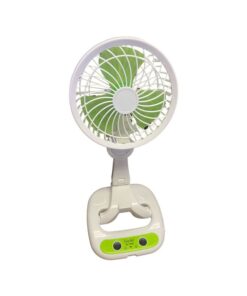 Mini Multifunctional Rechargeable Folding Fan - KC-7900 - Green