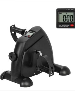Mini Pedal Exercise Bike for Arm Leg Training with LCD Display
