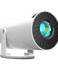 Mini Portable Ultra HD Projector With Dual WiFi And 4K Support - White