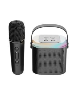 Mini Portable Wireless Bluetooth Speaker With Microphone RGB Light