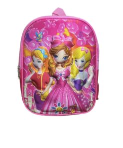 Mini Princess Trolley Bag & Backpack - Pink