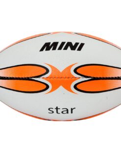 Mini Rugby Ball Orange - (Size: 1)
