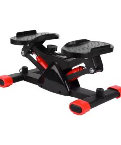 Mini Stepper Stair Climber Exercise with LCD Display and Resistance Bands