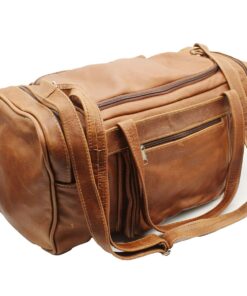 Minx Genuine Leather Bently Duffle Bag