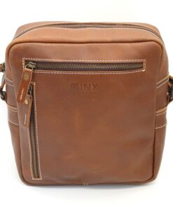 Minx Genuine Leather Bonny Sling Bag - Light Brown