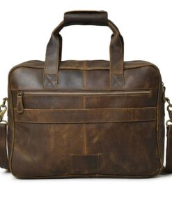 Minx Genuine Leather Coral Cove Laptop Bag