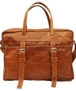 Minx - Genuine Leather Dakota Laptop Bag