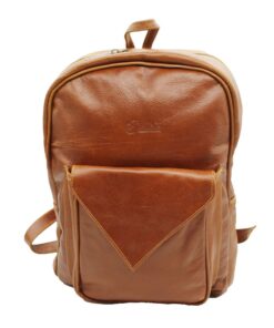 Minx Genuine Leather Jarred Backpack