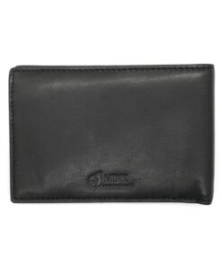Minx Genuine Leather Jo Black Wallet