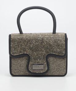 Miss Black, Venchy 1, Crossbody Bag - Black