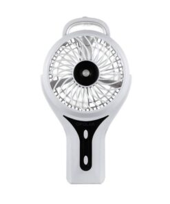 Misting Fan Portable Air Conditioning USB Rechargeable Fan - White - White