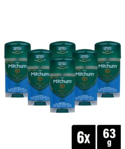 Mitchum Men Antiperspirant & Deodorant Gel Ice Fresh 63g x 6 Pack