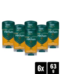 Mitchum Men Antiperspirant & Deodorant Gel Sport 63g x 6 Pack