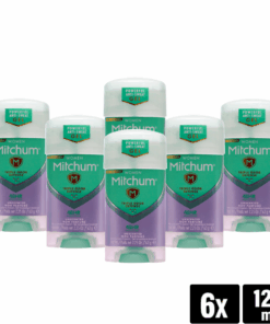 Mitchum Women Unscented Gel 63g x 6 Pack