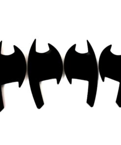 Mitsubishi Triton Double Cab 2015-2018 Door Handle Cups Matte Black