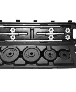 Mitzuma 50kg Adjustable Home Barbell Set