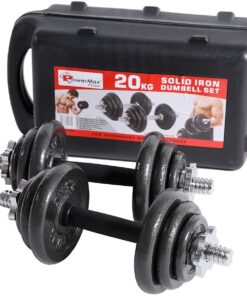 Mitzuma Adjustable Dumbbell Weight Set - 20kg