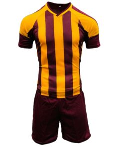 Mitzuma Argentina Squad 15 Full Soccer Kit - Senior - Maroon & Gold