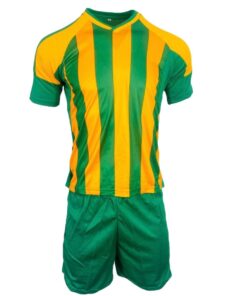 Mitzuma Argentina Squad 15 Full Soccer Kit - Youth - Emerald & Gold