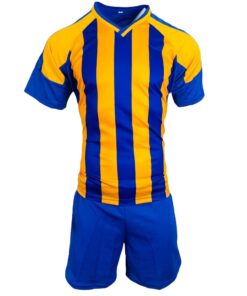 Mitzuma Argentina Squad 15 Full Soccer Kit - Youth - Royal & Gold
